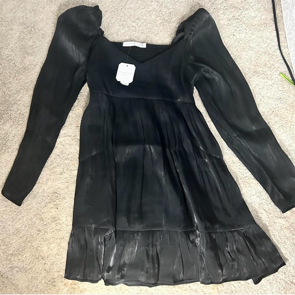 Altard state black mini dress